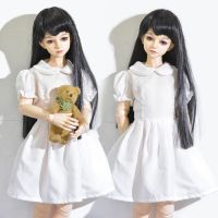 ตุ๊กตา SD สีทึบ1/3 1/4 1/6ตุ๊กตา BJD Gaun Modis เสื้อผ้าตุ๊กตา Bjd น้ำแข็ง30 40 60ซม. ของเล่นเด็กผู้หญิง