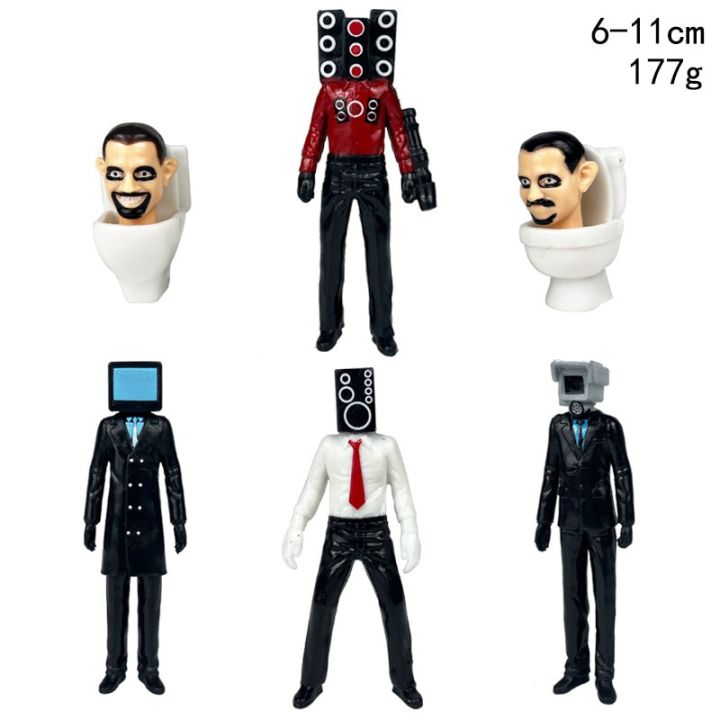 skibidi-toilet-man-camera-man-figure-tv-man-speaker-man-model-cameraman-action-figures-decorations-pvc-doll-toy-collectible