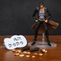 ซุปเปอร์แอคชั่นรูปปั้น Jotaro Kujo Ver. 1.5 Jojo S ผจญภัยแบบแปลกประหลาด Part 3 Figurinetoy ของขวัญฟิกเกอร์สะสม