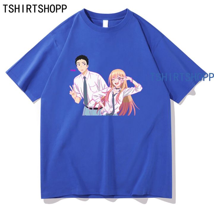 anime-my-dressup-darling-t-shirts-wakana-gojo-cotton-tee-harajuku-tshirt-marin-kitagawa-tshirt
