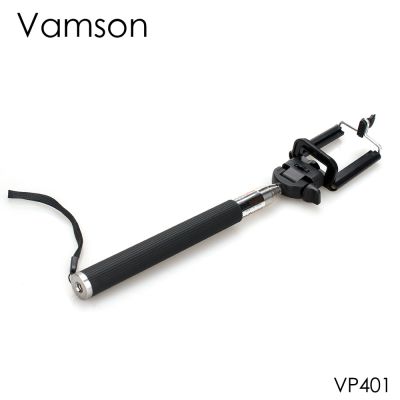 for Xiaomi yi Aluminum Extendible Monopod Tripod Adapter Phone Clip for Gopro 7 6 5 Camera for Huawei Mobile phone VP401
