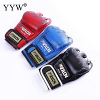 Fighting Mma Boxing Sports Leather Gloves Tiger Muay Thai Fight Box Mma Gloves Boxing Sanda Boxing Glove Pads Mma Gloves Men