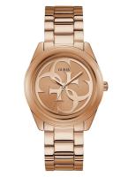นาฬิกาข้อมือผู้หญิง GUESS G-Twist Rose Gold Dial Ladies Watch W1082L3