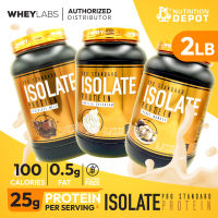 Whey Labs 100% Isolate Whey Protein 2 lbs - เวย์โปรตีนเสริมสร้างกล้ามเนื้อ