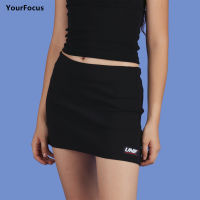 Unif O-ren Skirt Korean Fashion Y2k Harajuku Tight Mini Skirts E Girl Goth Black Skirt Women Clothing