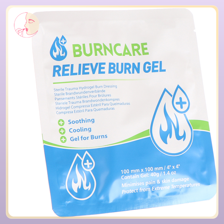 『YOVIP』 Emergency Medical Hydrogel Burn Gel Dressing Bandage Patch For