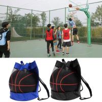 Sports Basketball Backpack Shoulder Bag Basketball Net Bag Volleyball Football