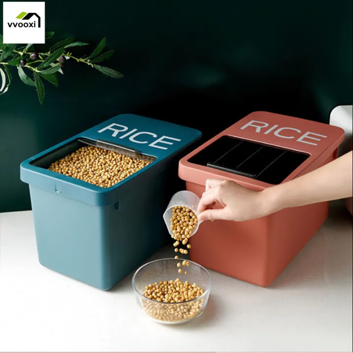 Large Food Storage Container 22lb Dry Food, Flour, Rice Container