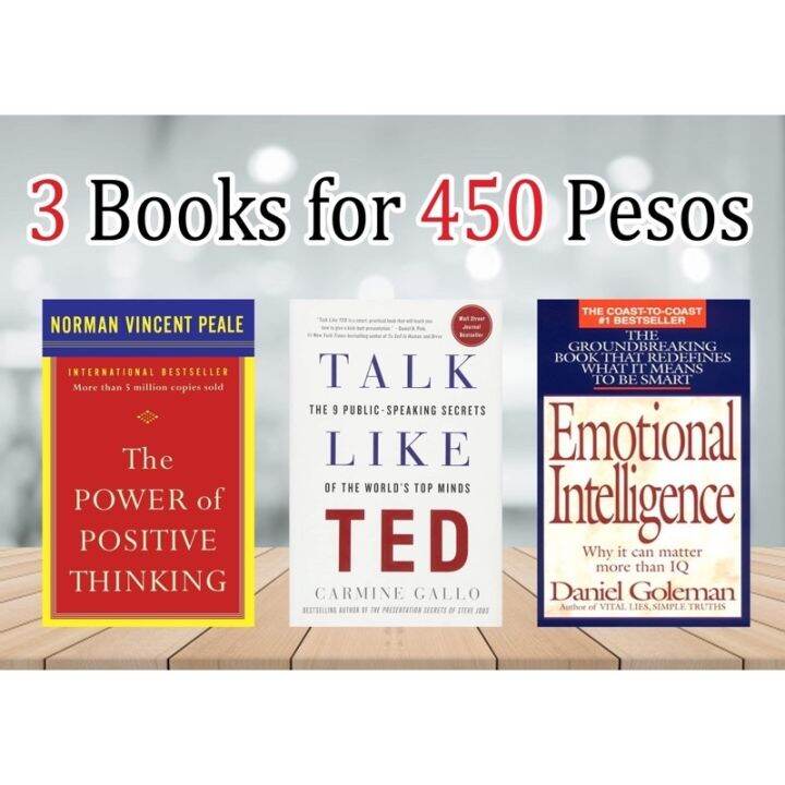 Talk like Ted / Emotional Intellegence / The Power of positive thinking ...