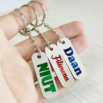 Personalized Keychain Customized Keyring for Car Phone Number Name