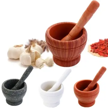 White Grey Marble Mortar and Pestle/Garlic Grinder/Kitchen Accessories from  China 