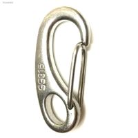 ⊕☜┅ 316 Stainless Steel Diving Gear Hook Marine Grade Carabiner Snap Spring Snap Buckle eye Shackle Lobster Quick Clips Egg Type