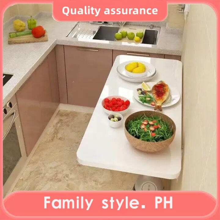 Folding Wall Hanging Dining Table Storage Rack Household Small