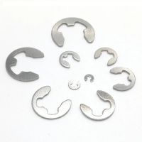 1000pcs DIN6799 Stainless Steel M1.2/M1.5/M2/M2.5/M3/M4/M5/M6/M7/M8 Jump Ring Circlip Sack Retainer E Clip Split Washers GB896 Nails Screws  Fasteners