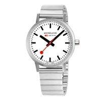 Mondaine CLASSIC 40mm, silver stainless steel watch, A660.30360.16SBJ นาฬิกาข้อมือ