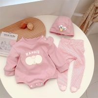 Baby Spring Jumpsuit Cute Super Cute Romper Suit Newborn Baby Going Out Crawling Clothes Full Moon Hundred Days Bag Fart Clothes