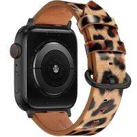 Tali jam tangan untuk Apple tali 44mm 40mm 45mm 41mm 49mm 42mm 38mm 44 45mm iwatch Seri 7 se 3 4 5 6 8 macan tutul