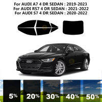 Precut nanoceramics รถ UV window Tint Kit ยานยนต์ฟิล์มหน้าต่างสำหรับ Audi RS7 4 DR Sedan 2021-2022