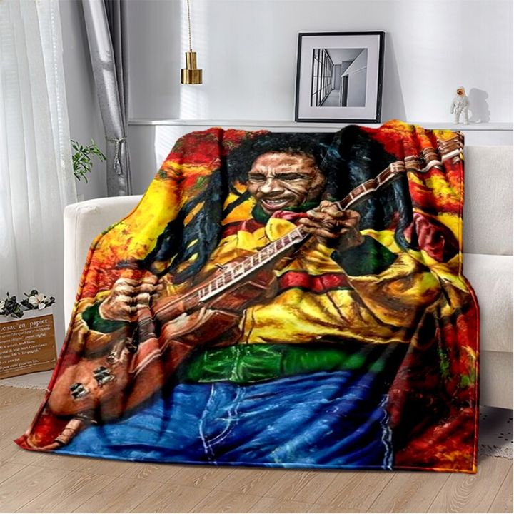 in-stock-bob-marley-baby-blanket-super-soft-warm-flannel-travel-blanket-sofa-blanket-gift-can-send-pictures-for-customization