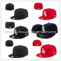 ✤ Chicago White Sox Cap Men Women Cap Hip Hop Hat Full Closed Baseball Cap Fans Caps OEAZ