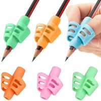 【CW】▽▫■  1/3PCS Writing Correction 2 3 Fingers Silicone Grip Holder Child Write Corrector Device Stationary