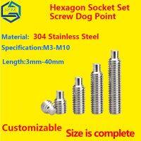 Hex Socket Set Sekrup Anjing Titik Grub Cembung Sekrup Hexagon Socket Set Sekrup dengan Anjing Titik Cembung Akhir Set sekrup DIN915