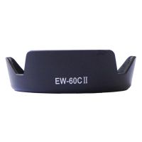 เลนส์กล้องถ่ายรูปฮู้ด EW-60C เลนส์ฮูดพับได้ EF-S ฝาครอบเลนส์สำหรับ18-55มม. 3.5-5.6เป็น II