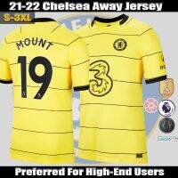 Chesea Jersey Away 21/22 Men Football Shirt Grade:AAA Size S-4XL Chesea Soccer Jersi ชุดออกกำลังกาย เสื้อบอลวินเทจ ชุดฟุตบอลผู้ชาย