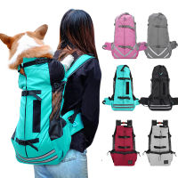 Breathable Dog Carrier Bag Portable Pet Outdoor Travel Backpack Reflective Carrier Bags For Dogs French Bulldog Dog Accessories