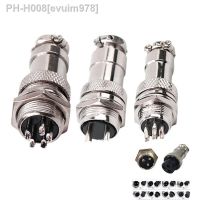 1 Set GX16 2/3/4/5/6/7/8/9/10 Pin Male Female Electrical Connector 16mm Circular Aviation Socket Plug Wire Panel Connector