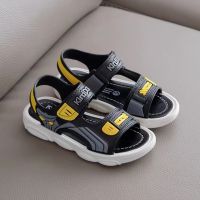 New boys sandals summer childrens Korean version of soft bottom non-slip sandals and slippers