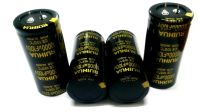 Capacitor คาปาซิสเตอร์ เครื่องขยายเสียง คาปาซิเตอร์ 100v 10000uf  ราคาต่อ 1ตัว