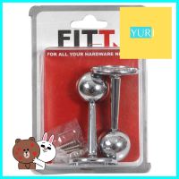 ตัวรับท่อกลมตัน FITT FIXED ZCCT-10-SKP CR 2 ชิ้น/แพ็กROD END SUPPORT BRACKET FITT FIXED ZCCT-10-SKP CR 2PCS **ราคาดีที่สุด**