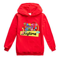 Poppy Playtime Lesure 2023เสื้อฮู้ดการ์ตูนสำหรับเด็กวัยหัดเดิน,ผสมผ้าฝ้ายฤดูใบไม้ผลิและฤดูใบไม้ร่วงสำหรับวัยรุ่นเด็กผู้ชายเด็กผู้หญิงแจ็คเก็ตมีฮู้ด