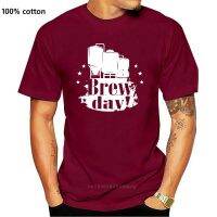 เสื้อยืดแขนสั้น ทรงหลวม ลาย Humor Funny Novelty Gift For Beer Lover Brew Day สไตล์ฮิปฮอป สําหรับผู้ชาย GXIG