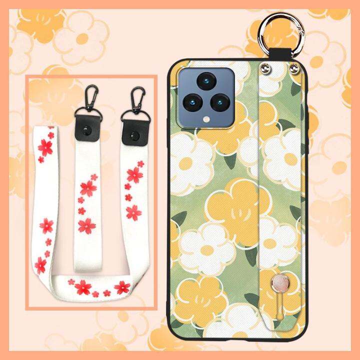 original-durable-phone-case-for-tcl-t-mobile-revvl6-t-phone-fashion-design-new-arrival-anti-dust-soft-case-sunflower