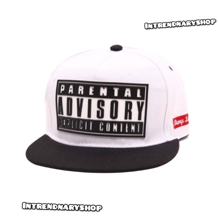 หมวก-advisory-snapback-หมวก-hiphop-หมวกเบสบอล-หมวกแฟชั่น-snapback-หมวกแฟชั่น-หมวกเต็มใบ-คุณภาพดี-ราคาถูก-ใส่ได้ทุกเพศทุกวัย-vintage-fashion-summer-2022