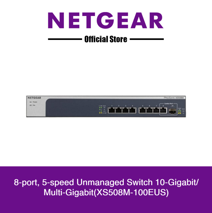 Gigabit Unmanaged Switch Series - XS508M