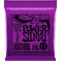 สายกีต้าร์ไฟฟ้า ERNIE BALL #2220 Power Slinky (11-48) สายกีตาร์ไฟฟ้า  electric guitar string มีเก็บปลายทาง