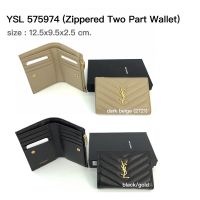 New YSL zippered card case ysl 575879