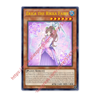 Yu Gi Oh Erica the Rikka Fairy SR Japanese English DIY Toys Hobbies Hobby Collectibles Game Collection Anime Cards