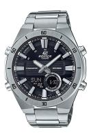 Casio Edifice นาฬิกาข้อมือผู้ชาย สายสเตนเลส รุ่น ERA-110,ERA-110D,ERA-110D-1,ERA-110D-1A,ERA-110D-1AV(CMG) - สีดำ