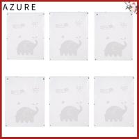 AZURE 1/5pcs สไตล์การ์ตูน ถุงพลาสติกบรรจุ สำหรับกระเป๋าผ้า กระเป๋าจัดระเบียบ ที่เก็บเครื่องสำอาง กระเป๋ารองเท้ากันน้ำ กระเป๋าเดินทางแบบพกพา