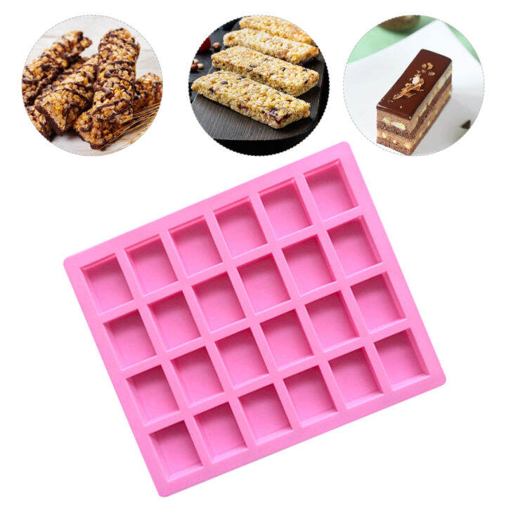 Chocolate Bars Silicone Molds, Rectangles Candy Bars Mold, Making