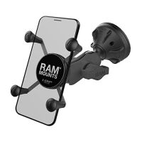 RAM MOUNTS RAM X-Grip Phone Mount with RAM Twist-Lock Low Profile Suction Base