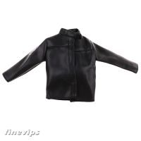 [FINEVIPS] 1:6 PU Leather Male Jacket Coat Clothes Clothing for 12 Action Figure