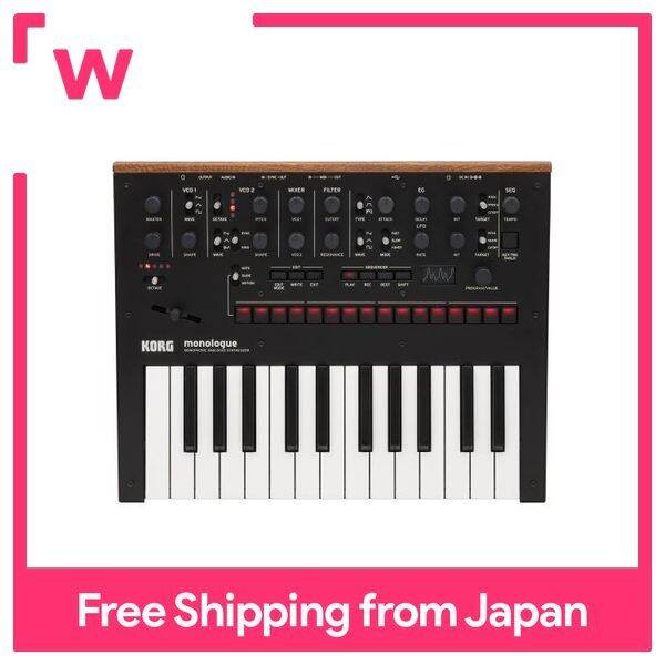 Monophonic Analog Synthesizer monologue BK Monolog Black 25key 16