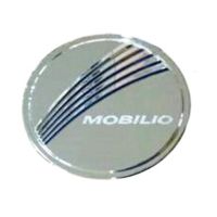 พร้อมส่ง โปรโมชั่น ครอบฝาถังน้ำมัน Honda Mobilio ชุบโครเมี่ยม ส่งทั่วประเทศ ฝา ปิด ถัง น้ำมัน ฝา ถัง น้ำมัน แต่ง ถัง น้ำมัน vr150 ฝา ถัง น้ำมัน รถยนต์