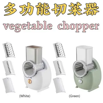 Electric Multifunctional Vegetable Cutter Household Canteen Chopping  Artifact Commercial Automatic Potato Grater Shredded
