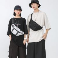 New Style Japanese Ladies Chest Bag Men Women Same Street Fashion Shoulder Trendy Student Cross-Body Fashionable Couple 【AUG】